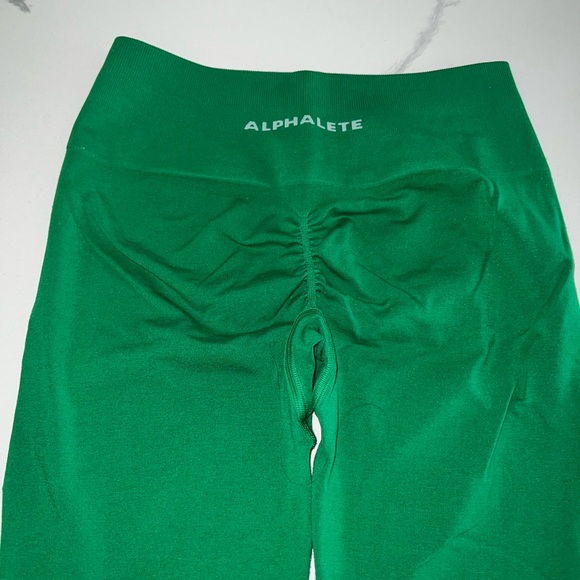 Alphalete Amplify Emerald Green Leggings - Picture 6 of 7